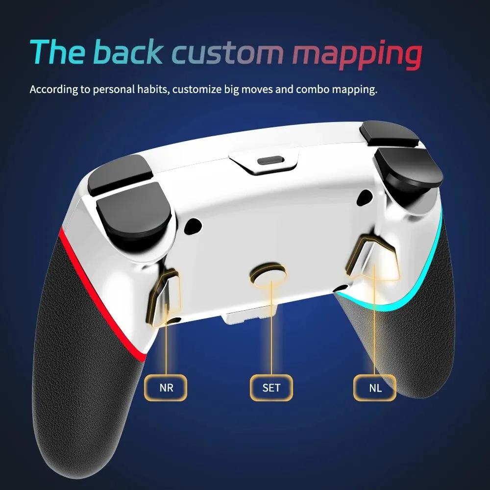 Wireless Switch Controller Compatible with Switch/Lite/OLED Remotes Multi-platform Support with Acceleration, Wake-up Function
