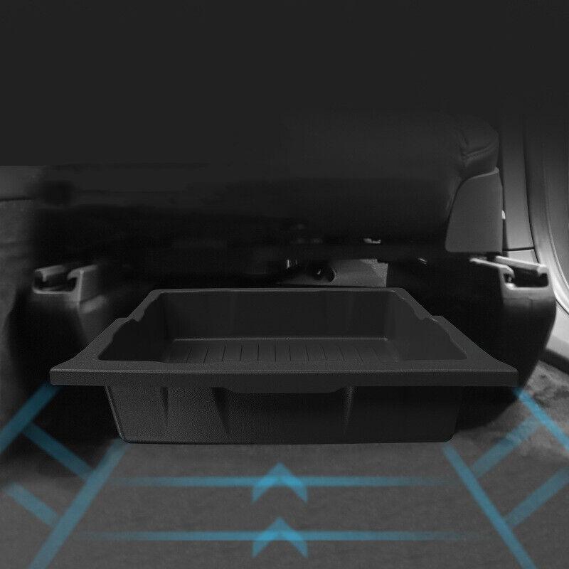 1X Under Seat Storage Box Organizer Case Tray For Tesla Model X   2024