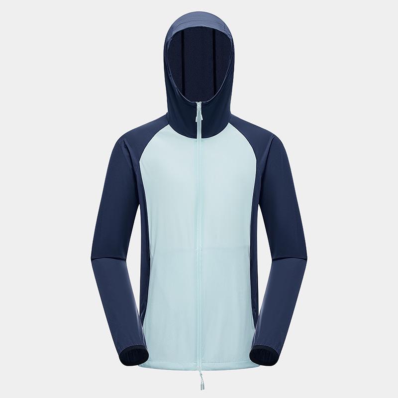 Ice Silk UPF50+ Sun Protection Clothing, Nylon Spandex, Cooling Fabric, Unisex, Custom Logo Option