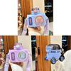 Kids Camera Water Bottle With High Temperature Resistant Plastic And Cute Cartoon Design For Outdoor Play And School