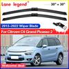 Wiper Front Wiper Blades Set For Citroen C4 Grand Picasso 2 2013 - Windshield Windscreen Window Car Accessories 30"+30"