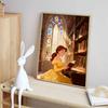 Disney Diamond Painting Belle's Library DIY Diamond Art Painting Set for Home Office Decoration Handmade Gifts