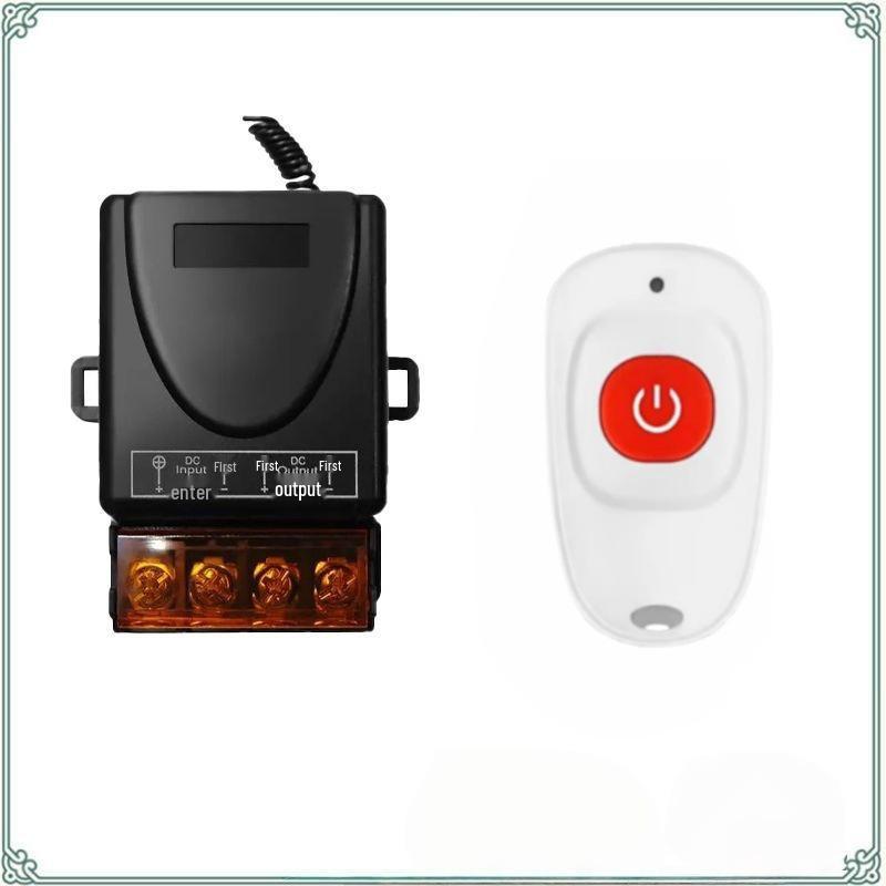 Drahtloser 72V 30A Fernbedienungsschalter für Elektrofahrzeuge und LED-Beleuchtung