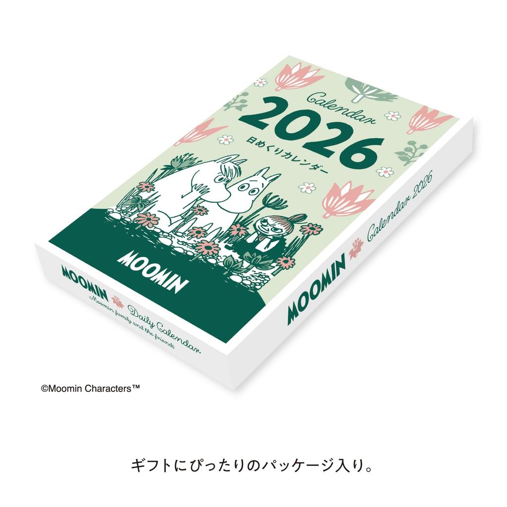 New Japan Calendar 2026 Daily Calendar Moomin NK4410