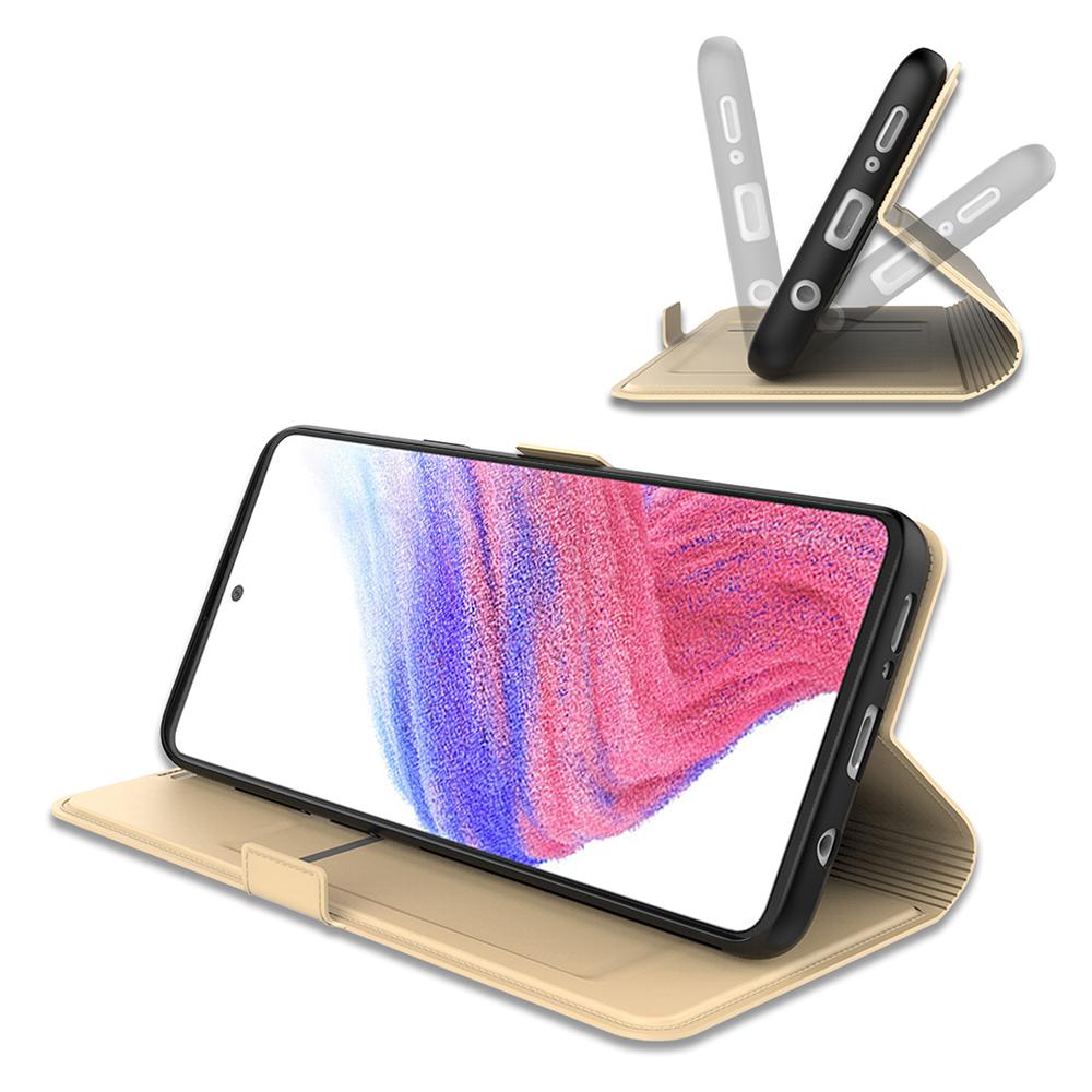 Etui dla Samsunga Galaxy A16 5G/A16 4G Wstrząsoodporna Wewnętrzna Powłoka TPU Skórzany Pokrowiec na Telefon