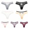 Low Waist Lace Panties Thong Mesh Lace Briefs Sweet Underwear for Women  Lady