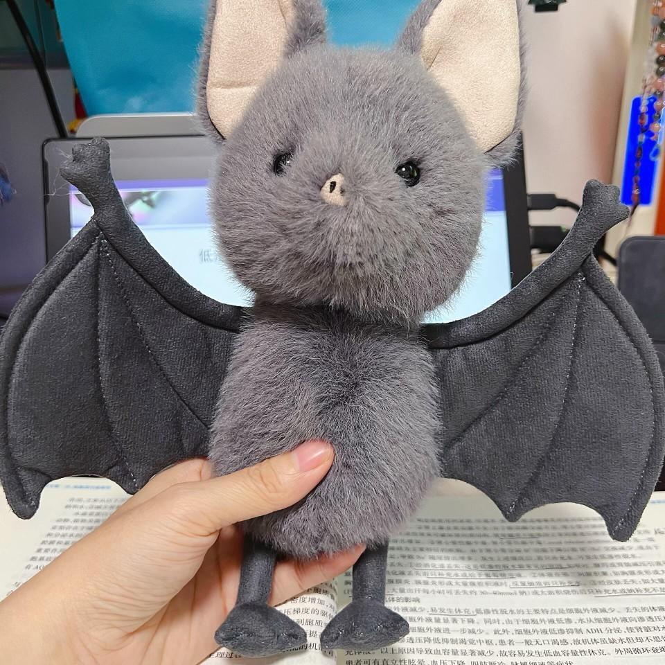 Plush Bat Pig Car Pendant With Soft Pp Cotton For Car Decor And Gift