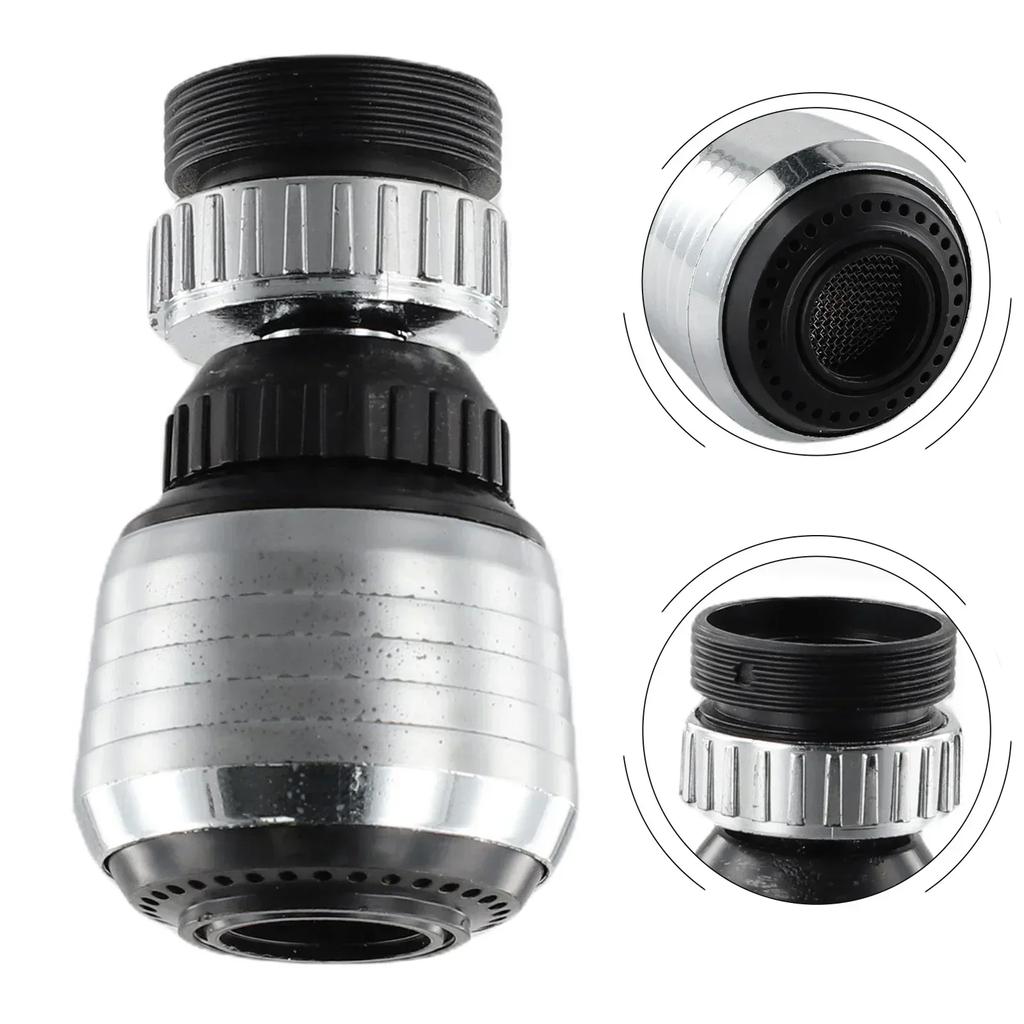 Kitchen Faucet Aerator Degree Swivel Bubbler Water Saving Tap Adapter Aerator Faucet Nozzle Filter Home Shower Head