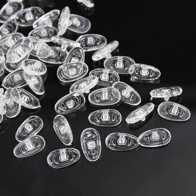 Almohadillas nasales de silicona antideslizantes con rosca para gafas