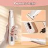 Pet Grooming Electric Hair Clipper, Low-noise USB Rechargeable Dog Nail Trimmer with LED Lights
