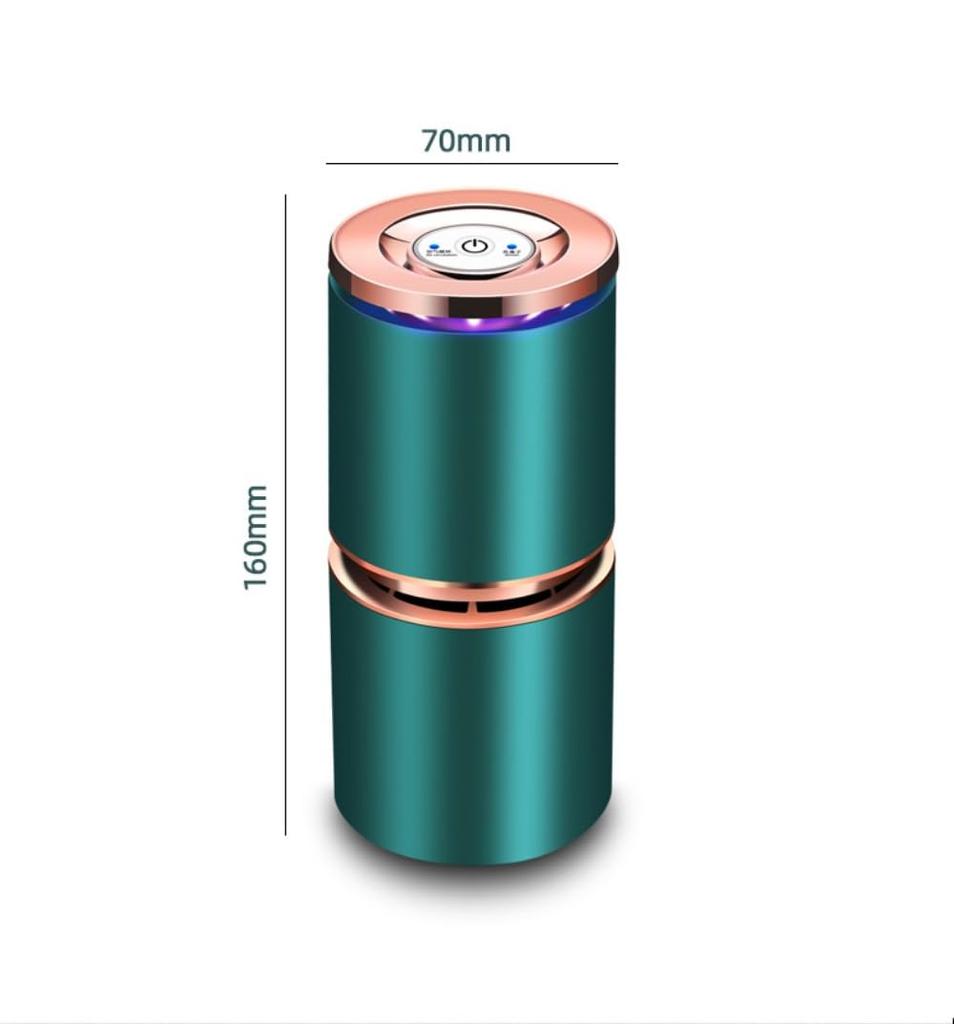 Diexgiy Car Air Purifier, Small Negative Ion Generator, High Density Negative Ion Eliminates Puformaldehyde