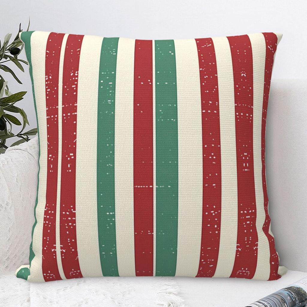 Pillow Cover Plaid & Holiday Christmas Graphic Cushion Cover Retro Trendy Pillow Case For Wedding Party Home Decor Pillowcases