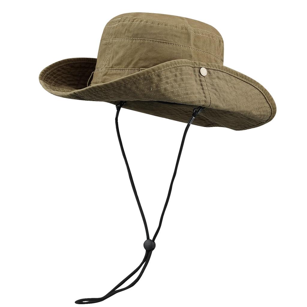 Croogo Safari UV Sun Wide Sun Small Bucket Hat with Adjustable Perfect for Fishing and Outdoor Activities Men's Hat, Protection, Protection,