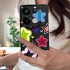 Blended Colorful Stars Pattern Case Xiaomi 14T 13T 11T Pro Leather Texture Silicone Cover Funda For Redmi Note 14 13 Pro 4G 5G 12 11