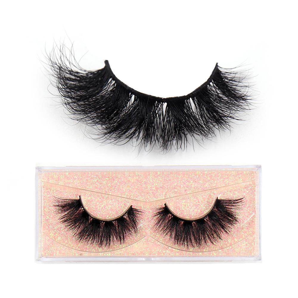 

False eyelashes 3D Mink Lashes soft Fluffy Natural long fake lashes Full stripe False Eyelash Volume eye lashes for makeup D101 1PCS With Soft Box