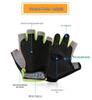 Men's and Women's Breathable Mesh Half-Finger Gloves for Sports, Weightlifting, Cycling, and Driving.