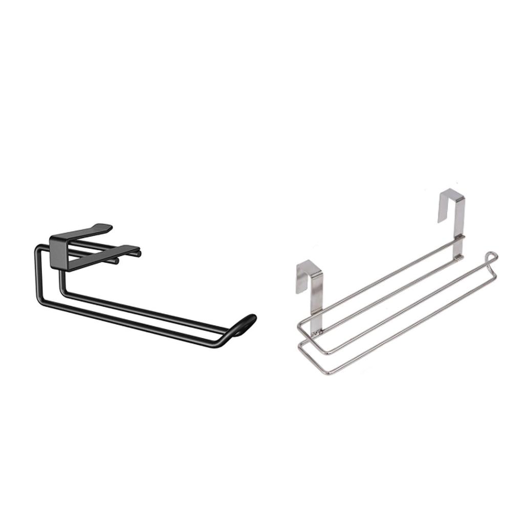 Stainless Steel Roll Holder Space Saving Rustproof Paper Towels Bulk Paper Towel Holders for Kitchen for Utensils