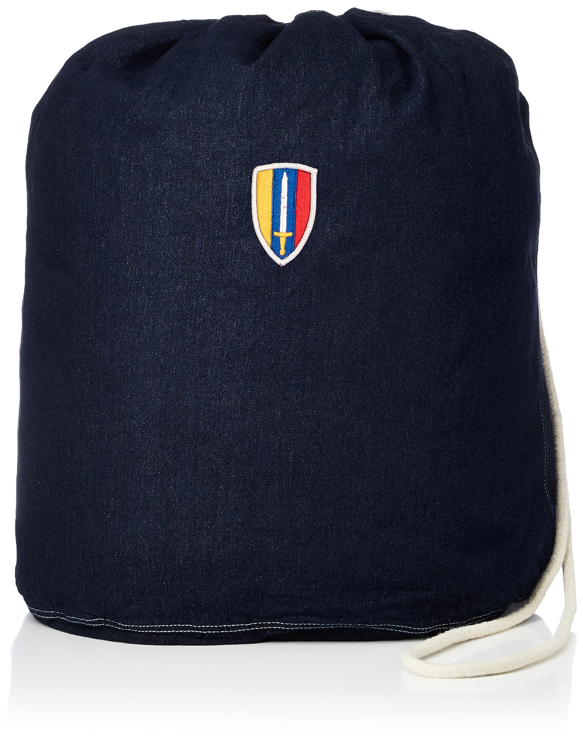 

75L M37 Denim Laundry Bag with F-Style Patch, Blue, F-SD010391 синий