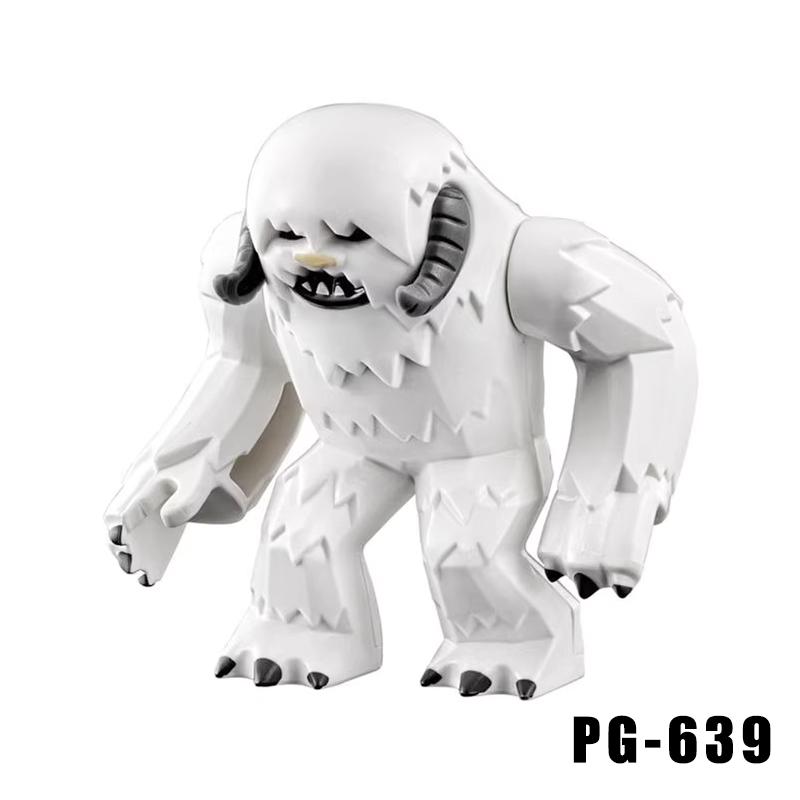 MOC Medieval Castle Orc Soldiers Figures Wolf Chariot Mount Knights King Warrior Elephant Goat Building Blocks Bricks Toys Gifts