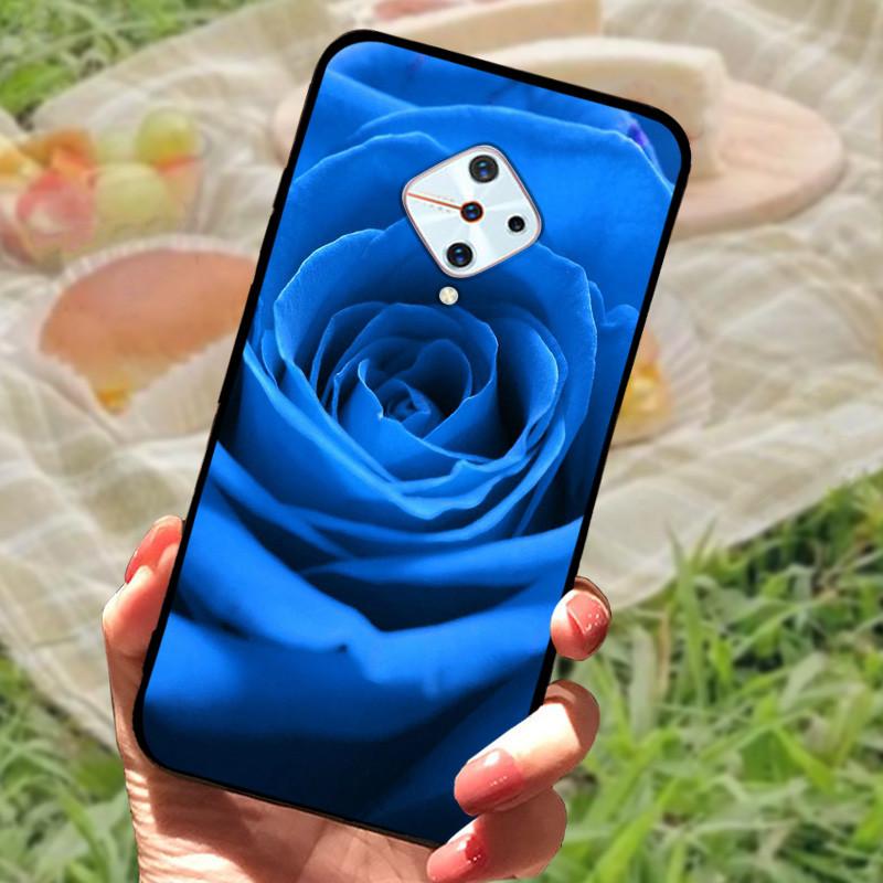 For Vivo V17 Russia Case Vivo 1920 TPU Soft Silicone Marble Phone Case For Vivo S1 Pro Fundas V1945A V1945T Cover Coque Shells