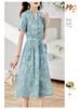 Floral Cotton & Linen Dress - 2025 New Summer Collection for Sophisticated Women