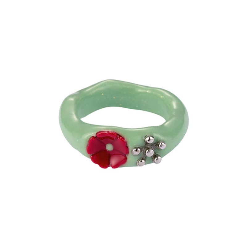 nff elowen ring-green