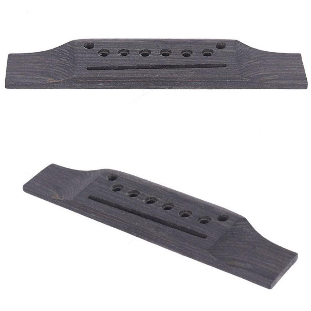 Rosewood Acoustic Guitar Bridge Pins Upper Wood Guitar Saddle Bridge  Guitar Bridge