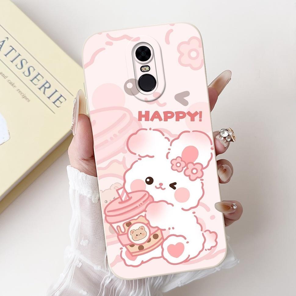 Husă Colorată cu Model Pentru Xiaomi Redmi 5 Plus Note 5 Subțire Huse din Silicon Moale Pentru Redmi5 Plus (Redmi Note5) Coperta Coque