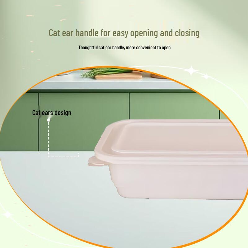 Huazhe Jingwei 650ML Rectangular Biodegradable Meal Box