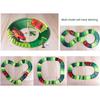 Dinosaur Race Track Toy Fun Interesting Electric Race Car Flexible Track Set for Kids