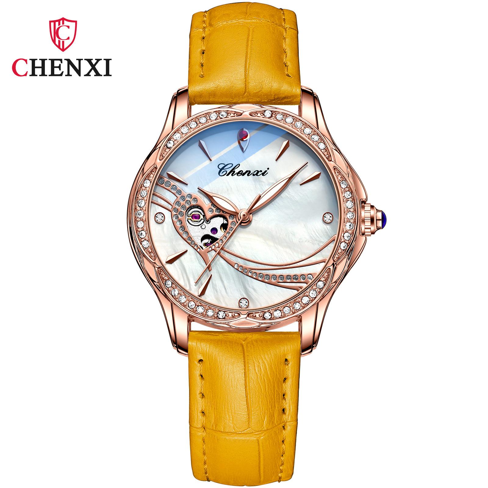 

Новий розкішний жіночий годинник ТОП-бренду з коробкою Водонепроникні модні жіночі механічні годинники