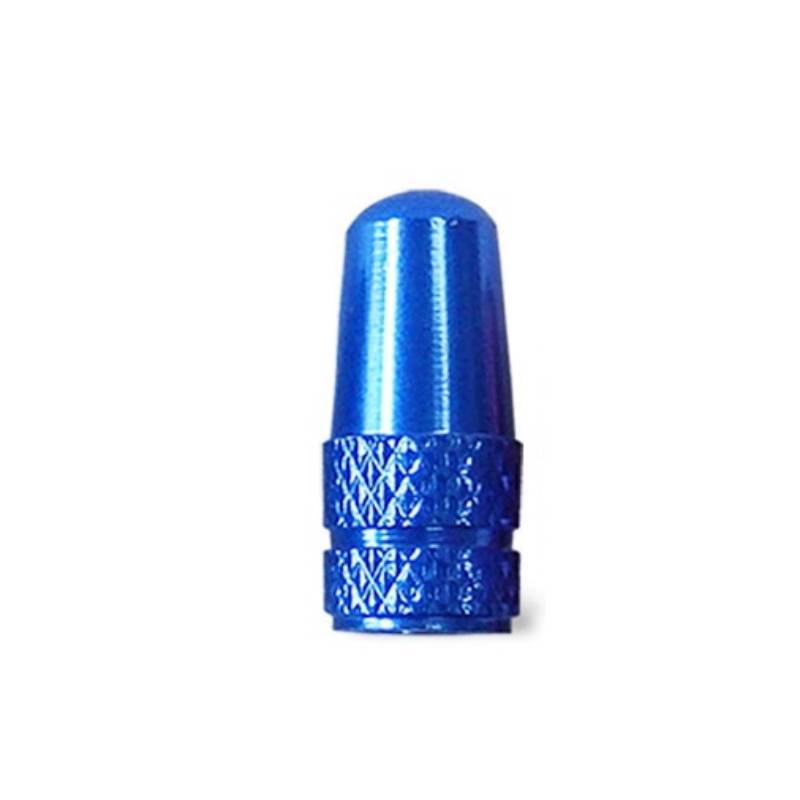 Presta Bicycle Valve Cap Cnc Aluminum Alloy Valve Cover For French Valve With Stainless Steel Material