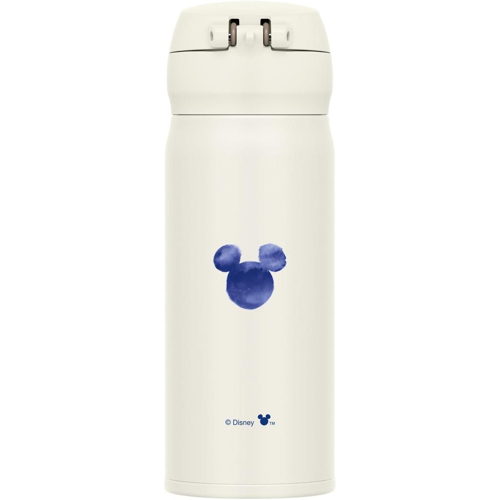 Thermos Water Bottle Vacuum Insulated Mobile Mug 400ml Disney Mickey Ivory White JNL-405DS IVWH