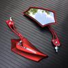 8 Colors Motorbike Motorcycle Rear View Mirror Moto Accessories Unviersal 8MM 10MM Scooter Mirror Motocross Rearview