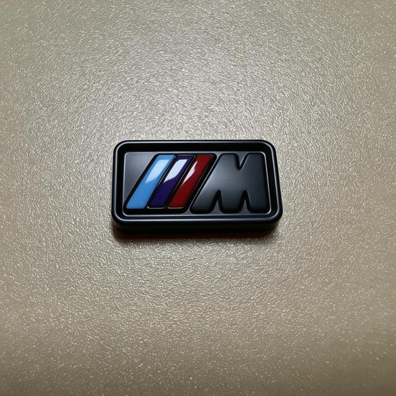 

Suitable for BMW individual center console decorative sticker modification, metal m logo, steering wheel logo