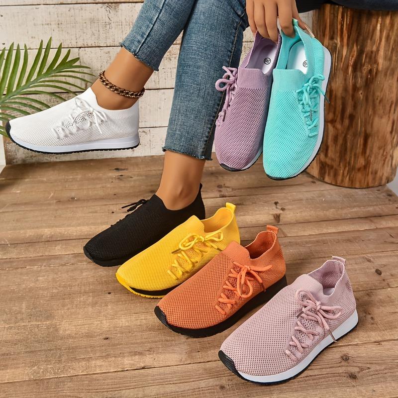 One Foot Stirrup Half Toe Casual Shoes Mom Driving Shoes Mesh Sneakers Heel-less Walking Shoes