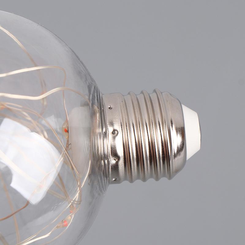 Bec LED Edison E27 220V Colorat RGB Iluminat Bec din sarma de cupru