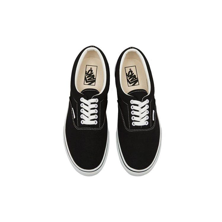 Vans Era Low Top Skateboard Shoes Unisex Black White 465019-0001