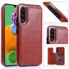 Custodia a Portafoglio in Pelle per Samsung S21 S20 FE Ultra S10 S9 S8 Plus S7Edge Copertura a Flip Posteriore per Galaxy A10S A20S A21 Slot per Carte Coque