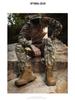 Men's Mid-Calf Tactical Combat Boots for Outdoor Hiking and Mountaineering - Anti-Kick Protection
