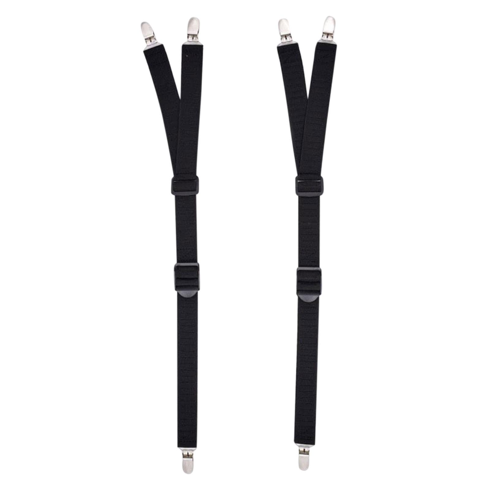 

Рубашка остается регулируемой, мягкая и гладкая, эластичная, с нескользящими зажимами. Идеальный носок. One Size чёрный