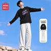MINISO Men's Graphic Cotton Blend Lounge Set