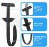 600Set Self-locking Nylon Universal Cable Tie Buckle Heavy Duty Zip Ties with Pin & Button Car Daily Repair Fastening Strap