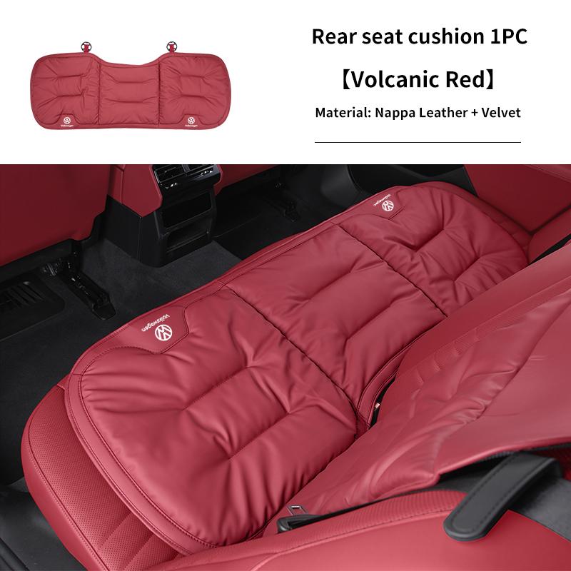 sax43Car Seat Soft Velvet Cushion Plush Non-slip Cover Front Rear Seat Cover For Volkswagen VW Golf 4 6 7 GTI Tiguan Passat B5 B7 MK5