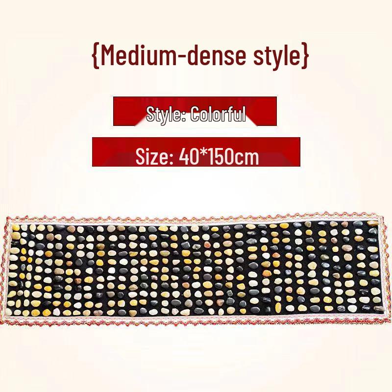 Yuhua Stone Acupressure Foot Massage Mat with Timer for Home Use