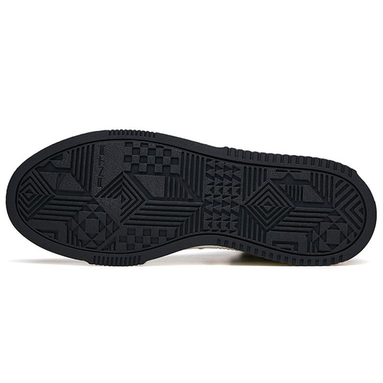 Anta Cushion Men Black Gray Casual Walking Sneakers 912238011-6