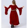 Costume medievale de prințesă pentru copii de Halloween, rochii vintage pentru fete, costume de scenă pentru fete