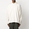 Y-3 SS21 Back Logo Print Hoodie Men Tops White GV6090