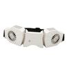 Waist Fan 3 Speed 8000mAh 5V 2A Type C Fast Charging Portable Wearable Belt Fan for Climbing Hiking