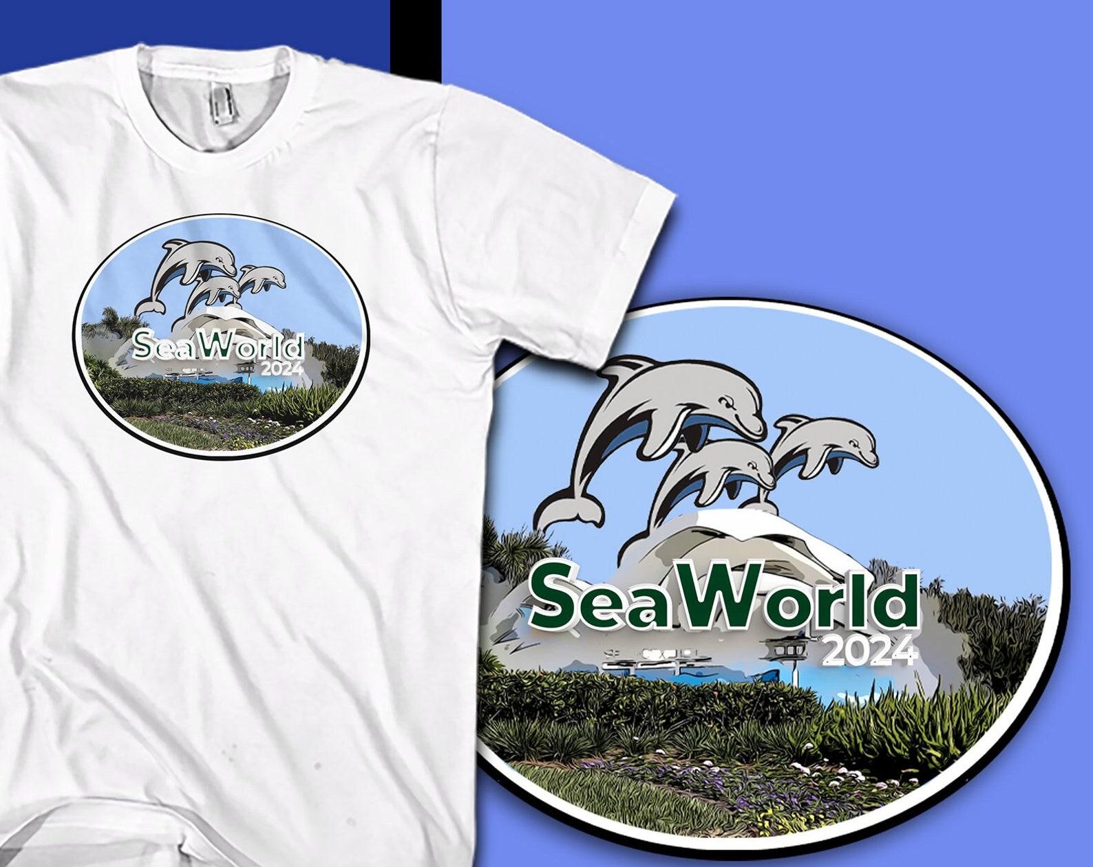 SeaWorld Dolphin Shirt: Vacation Tee 2XL